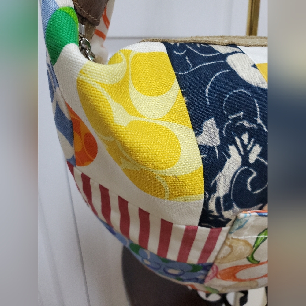 Coach Hamptoms Patchwork Hobo Bag - Picture 4 of 17
